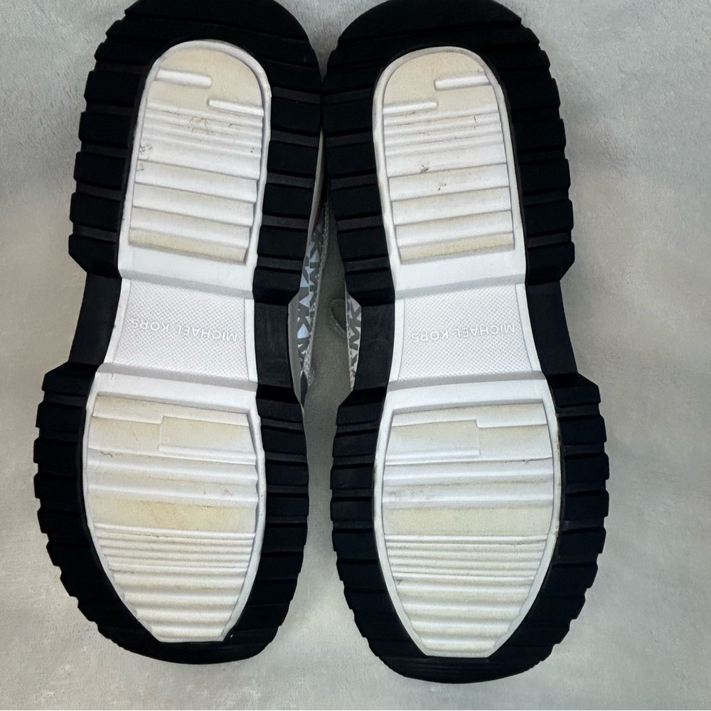 Michael Kors Ballard Women’s Training Shoes Sneakers in Optic White Size 8 - Picture 12 of 13